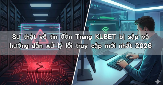 Sự thật về tin đồn Trang KUBET bị sập và hướng dẫn xử lý lỗi truy cập mới nhất 2026